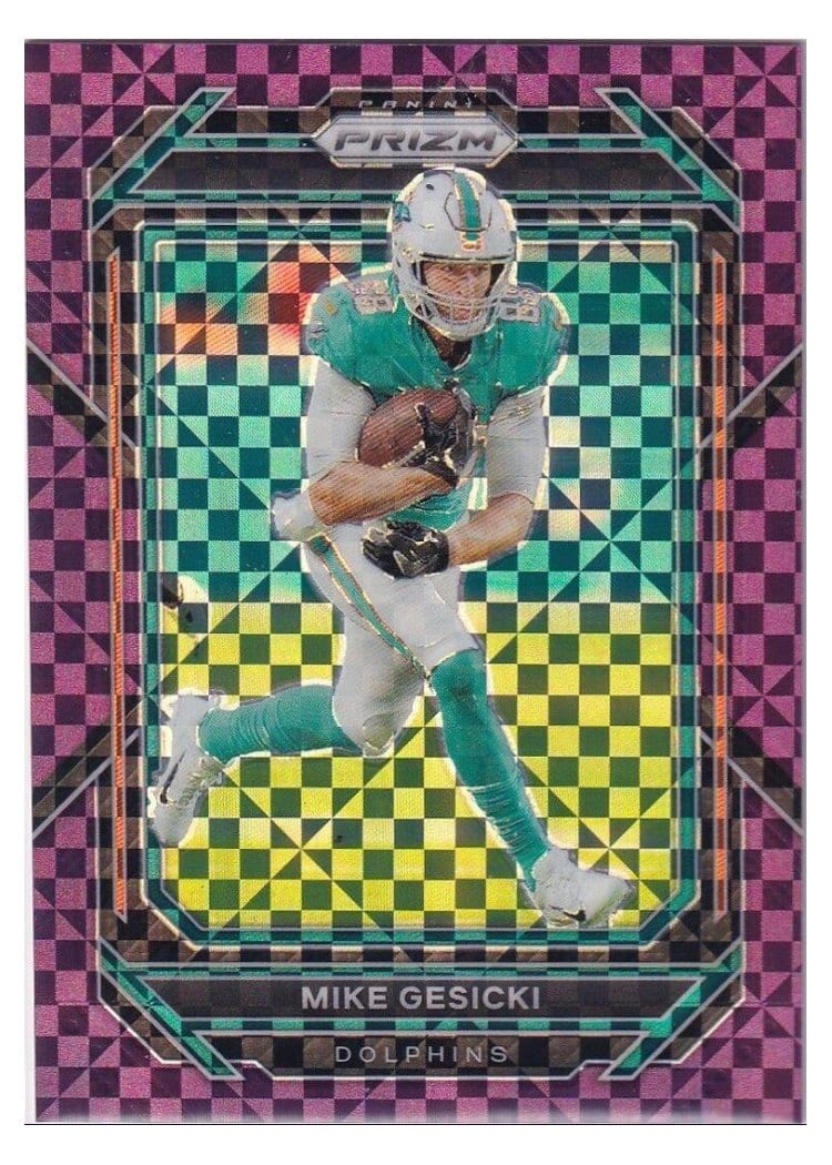 2022 Panini Prizm Base Set Mike Gesicki #182 card