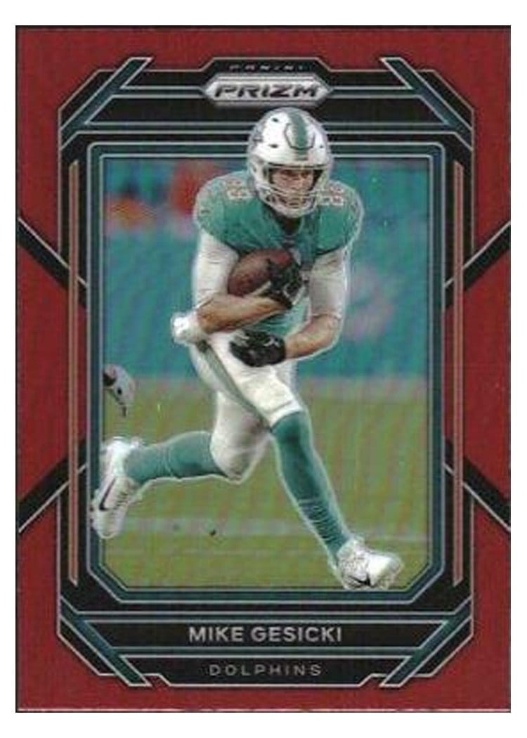 2022 Panini Prizm Base Set Mike Gesicki #182 card