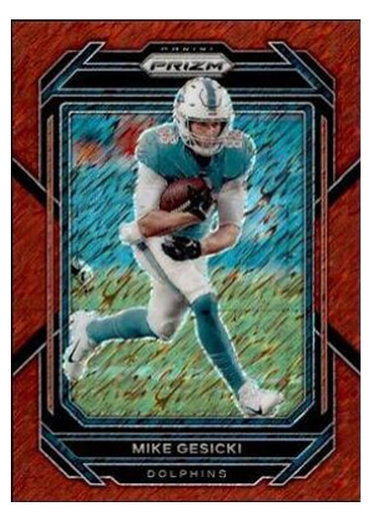 2022 Panini Prizm Base Set Mike Gesicki #182 card
