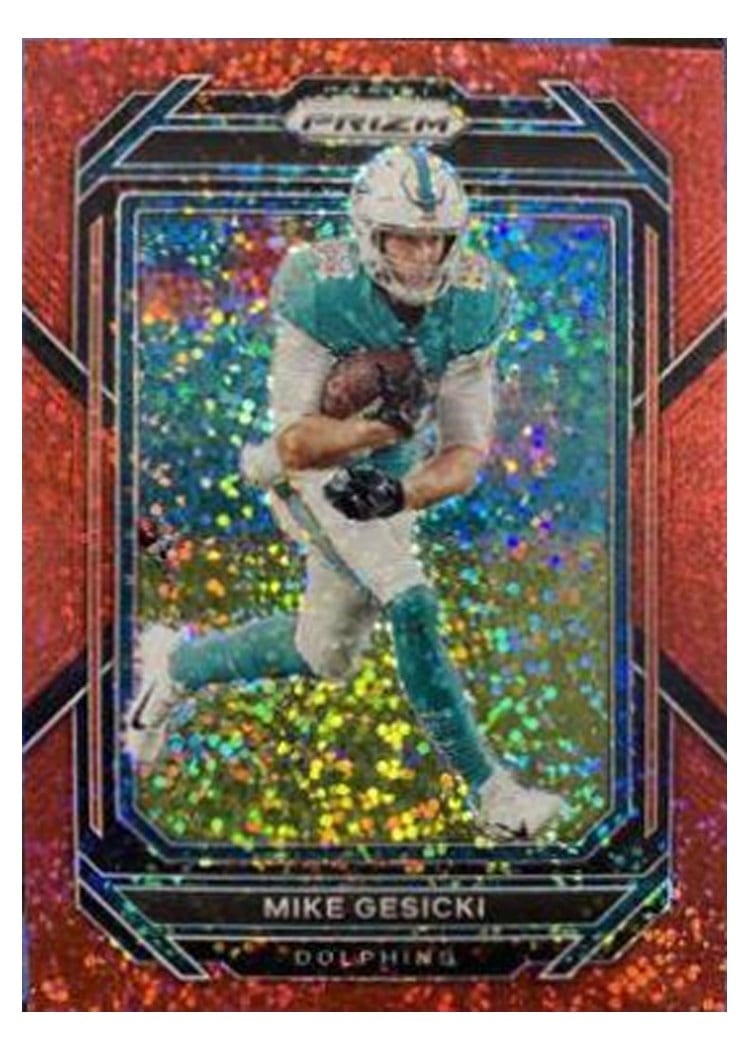 2022 Panini Prizm Base Set Mike Gesicki #182 card