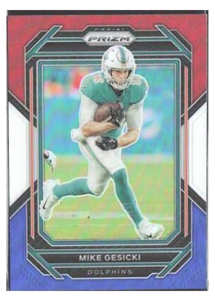 2022 Panini Prizm Base Set Mike Gesicki #182 card