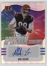 2025 Panini Absolute Spectrum Signatures Mike Gesicki #SPS-MGI card