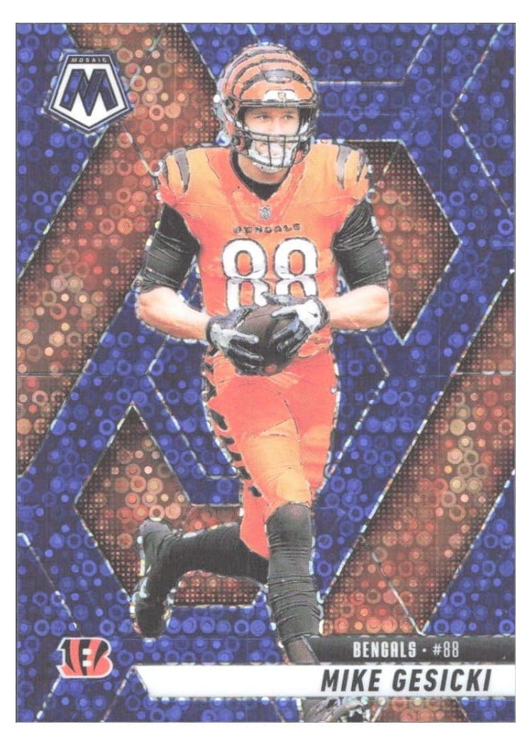 2025 Panini Mosaic Base Set Mike Gesicki #36 card