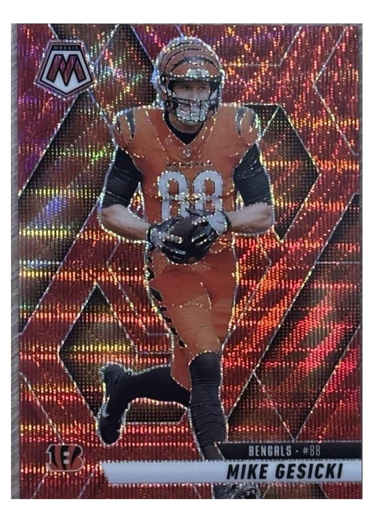 2025 Panini Mosaic Base Set Mike Gesicki #36 card