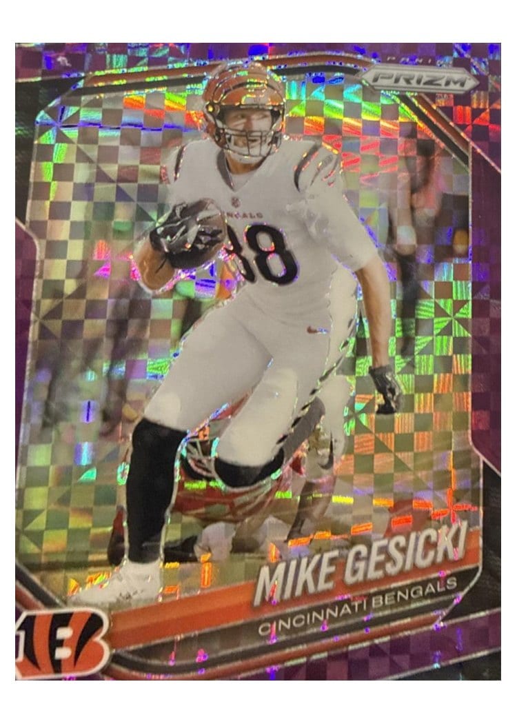 2025 Panini Prizm Base Set Mike Gesicki #79 card