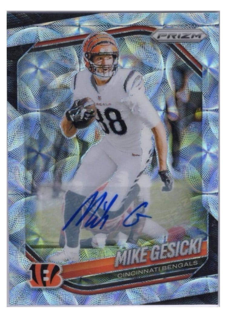 2025 Panini Prizm Base Set Mike Gesicki #79 card
