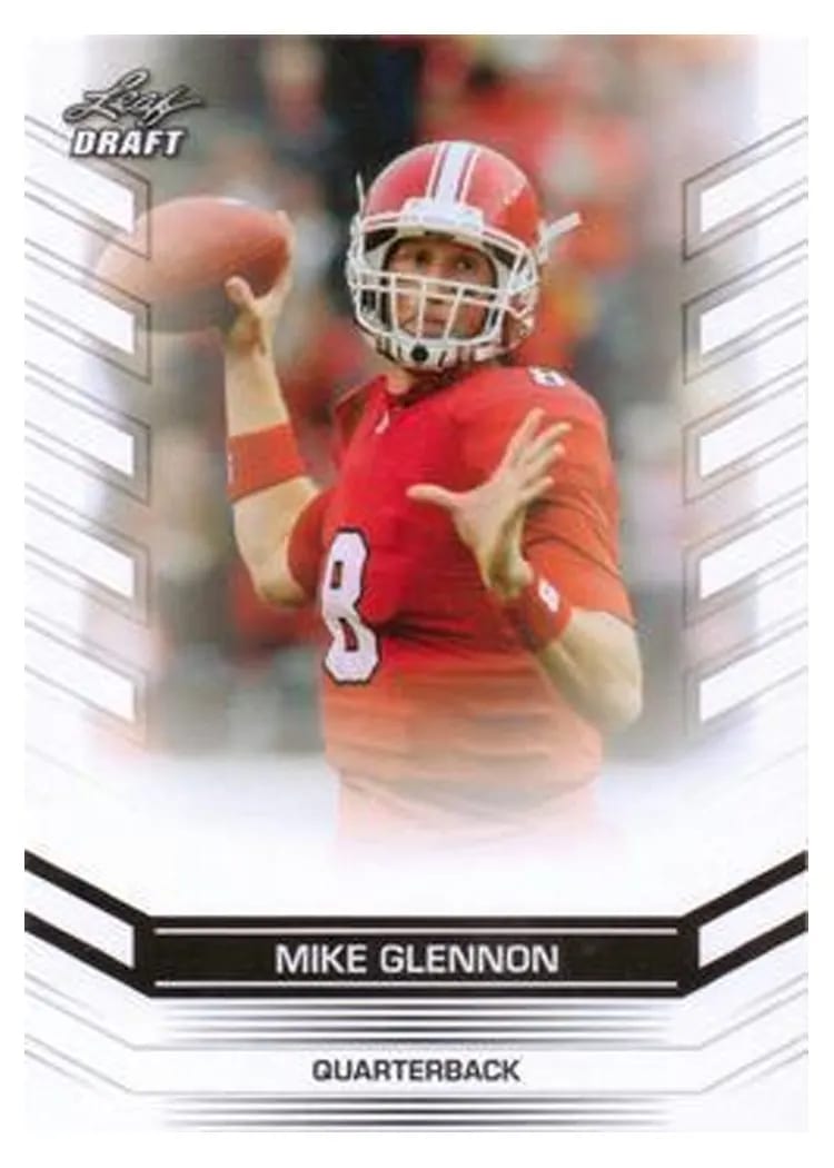 2013 Leaf Draft Mike Glennon #53 card