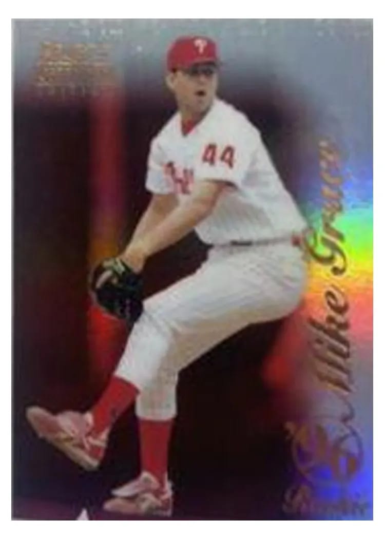1996 Select Certified Mike Grace #109 card