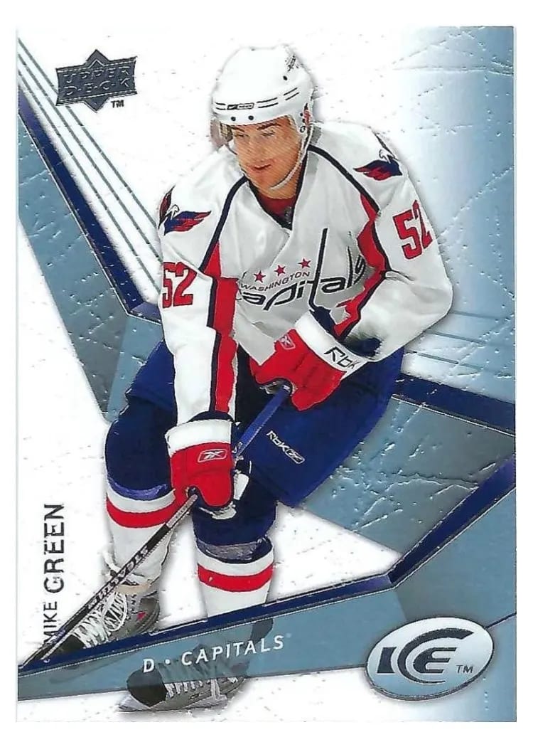 2008 Upper Deck Ice Mike Green #58 card