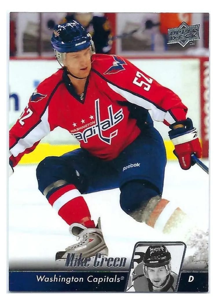 2010 Upper Deck Mike Green #2 card