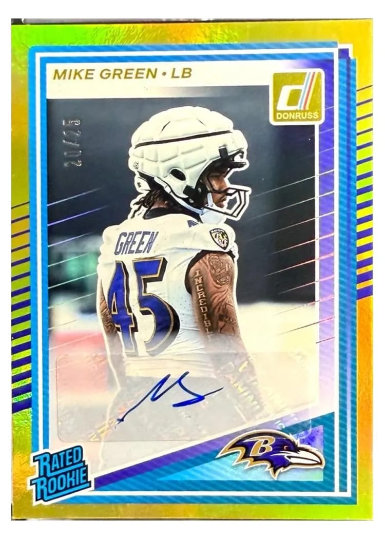 2025 Donruss Base Set Mike Green #397 card
