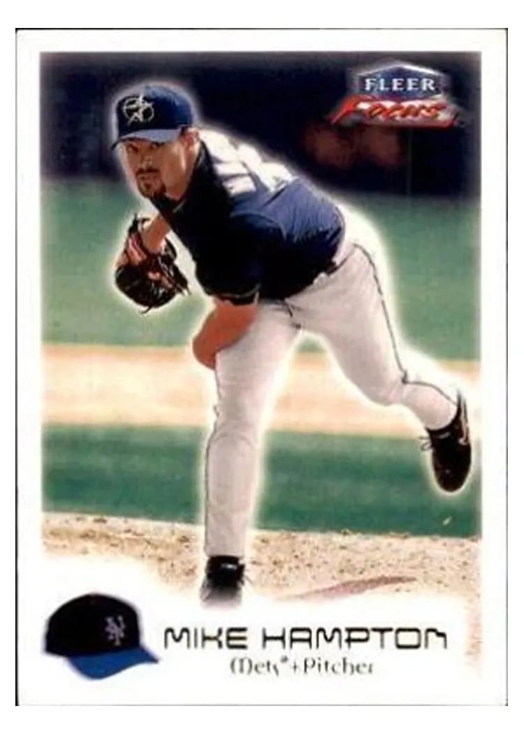 2000 Fleer Focus Mike Hampton #32 card