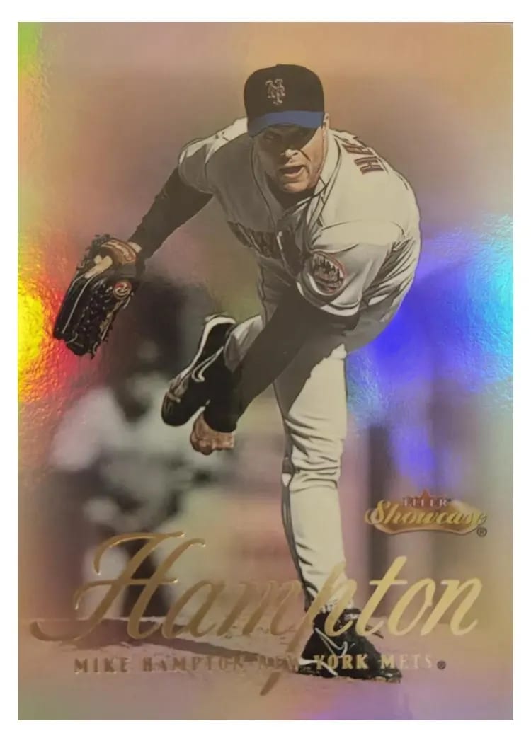2000 Fleer Showcase Mike Hampton #34 card
