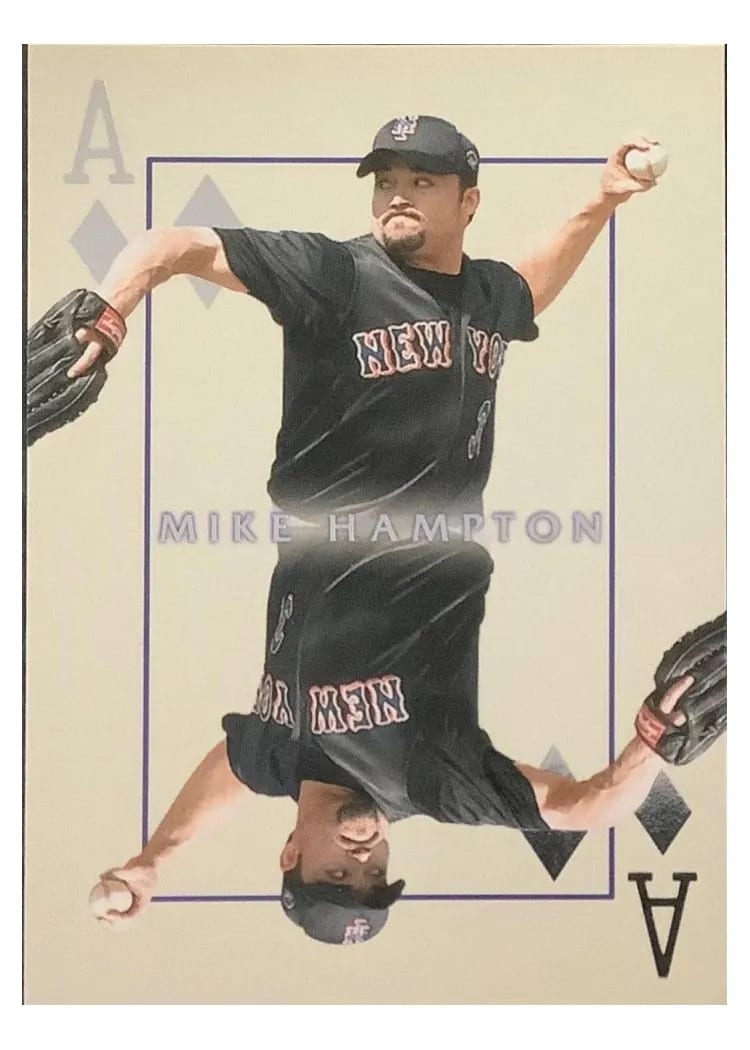 2000 Pacific Invincible Mike Hampton #12 card