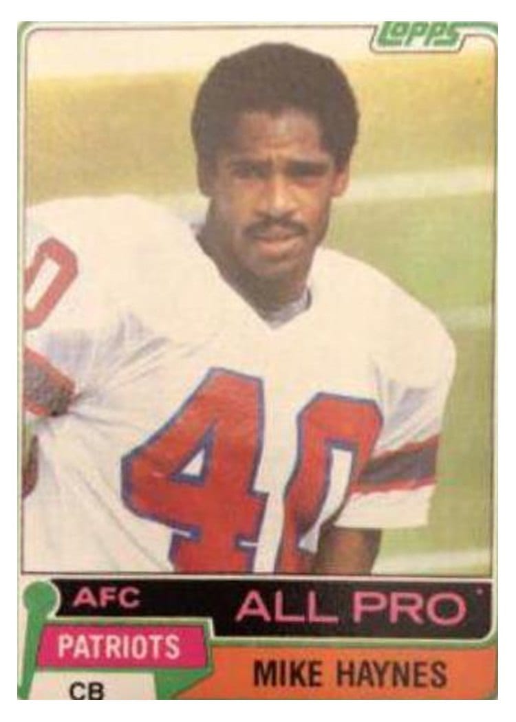 1981 Topps Mike Haynes #230 card