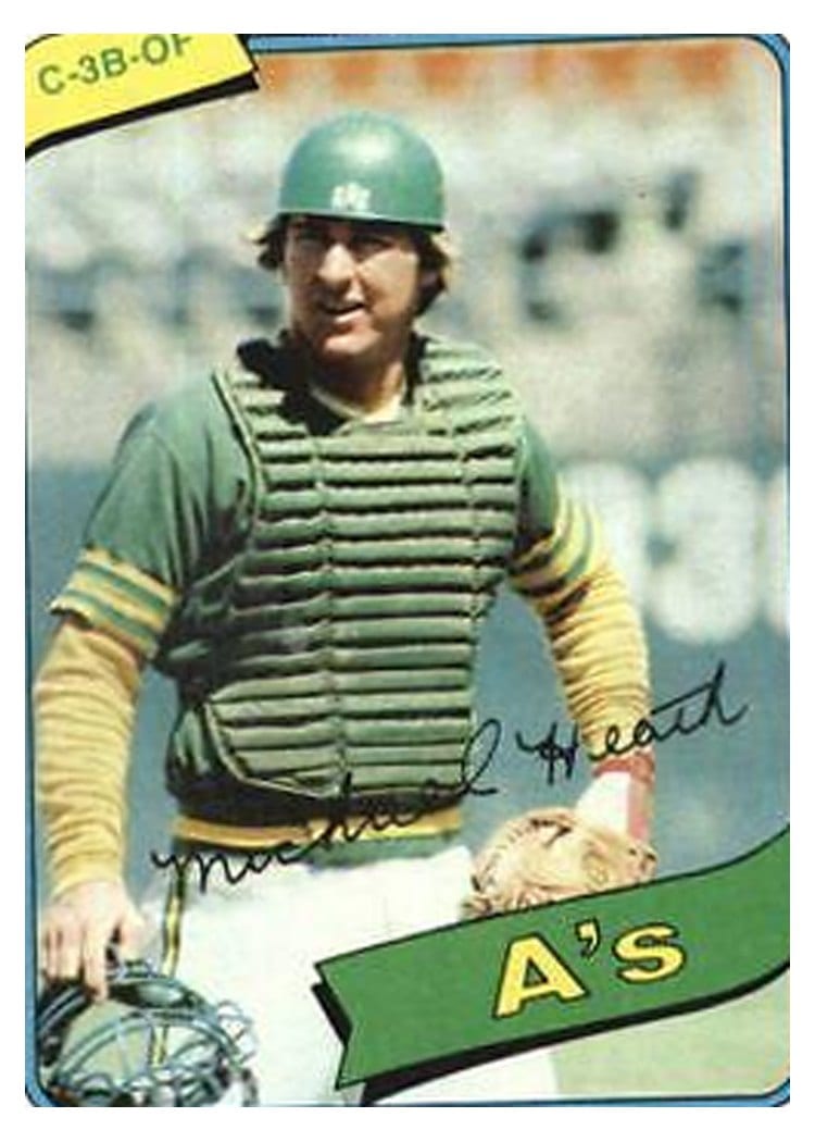 1980 Topps Mike Heath #687 card