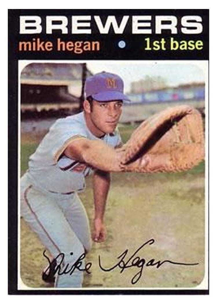 1971 Topps Mike Hegan #415 card