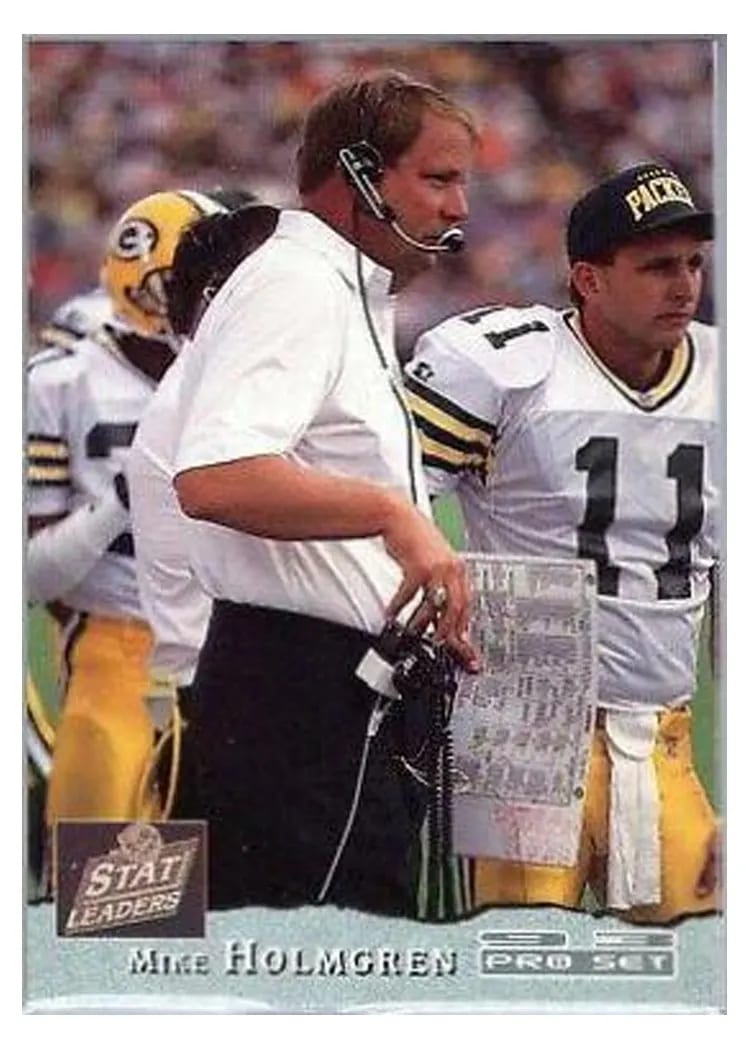 1993 Pro Set Mike Holmgren #3 card