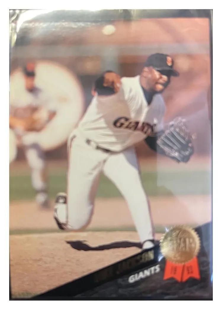1993 Leaf Mike Jackson #84 card