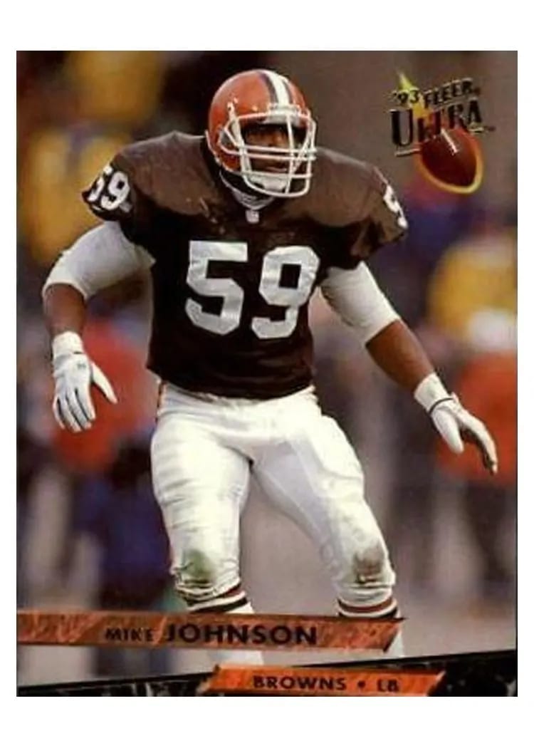 1993 Ultra Mike Johnson #78 card