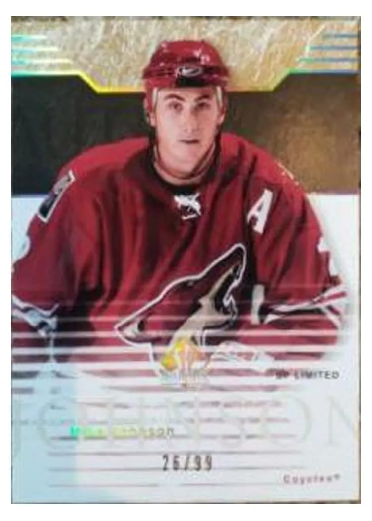 2003 SP Authentic Mike Johnson #67 card