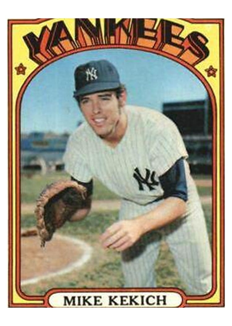 1972 Topps Mike Kekich #138 card