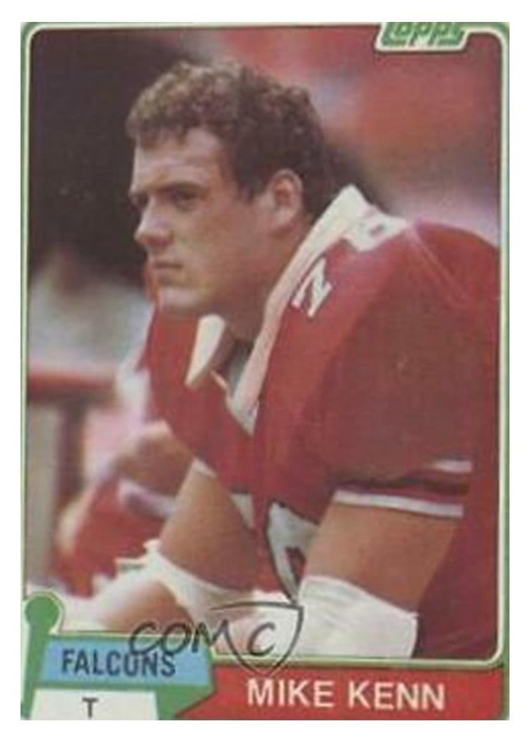 1981 Topps Mike Kenn #215 card