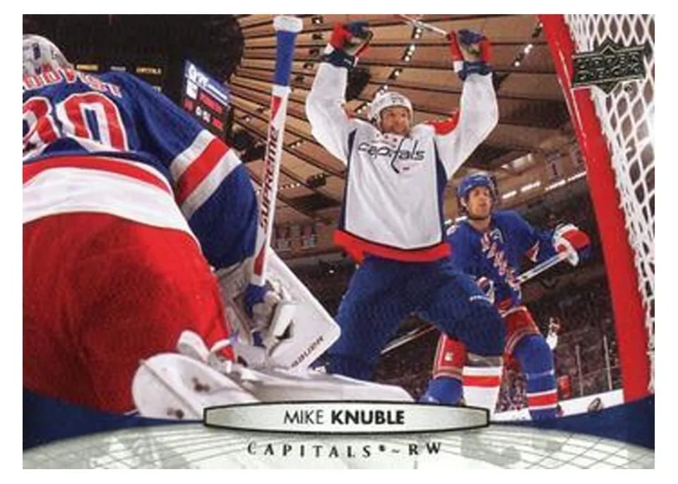 2011 Upper Deck Mike Knuble #9 card