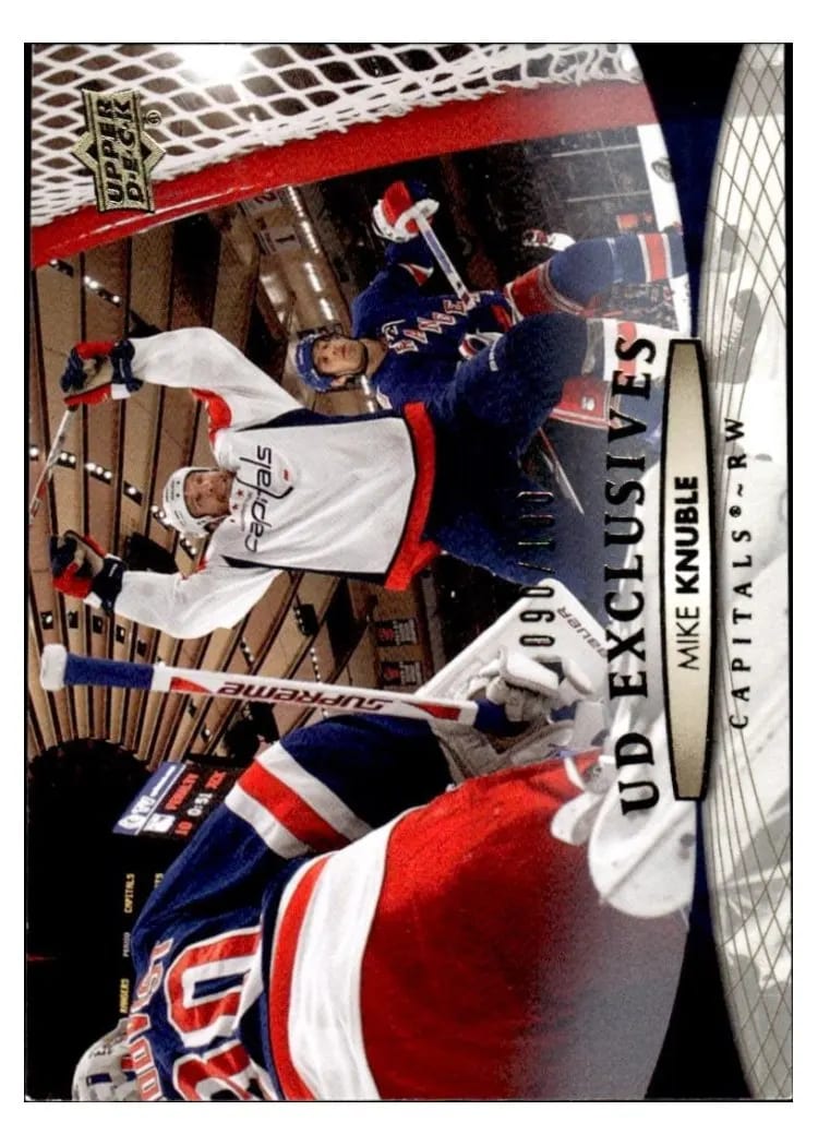 2011 Upper Deck Mike Knuble #9 card