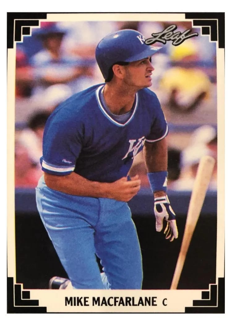 1991 Leaf Mike Macfarlane #30 card