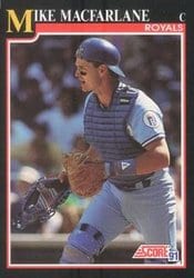 1991 Score Base Set Mike Macfarlane #839 card