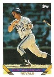1993 Topps Base Set Mike Macfarlane #768 card