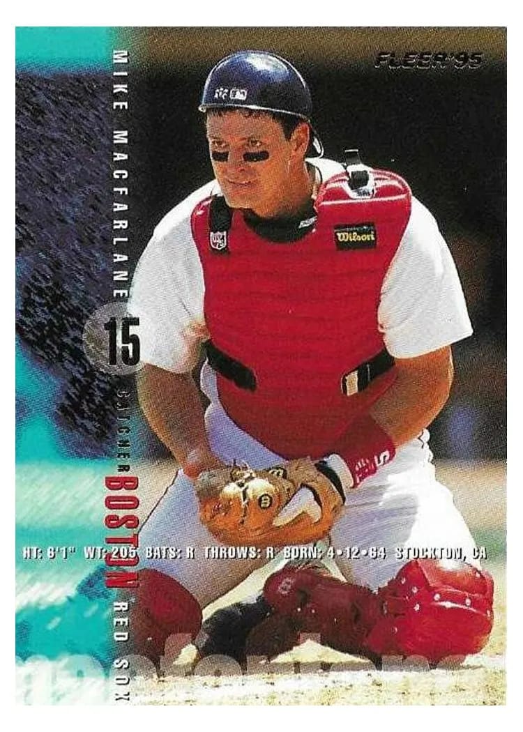 1995 Fleer Update Mike MacFarlane #u-11 card