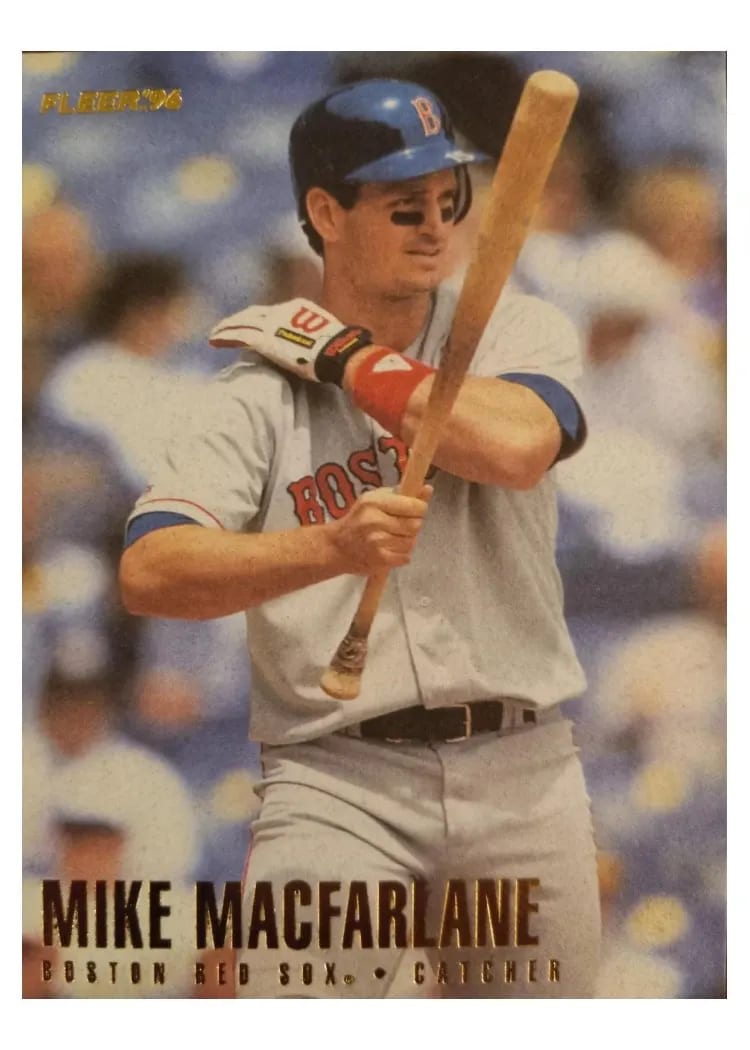 1996 Fleer Mike MacFarlane #30 card