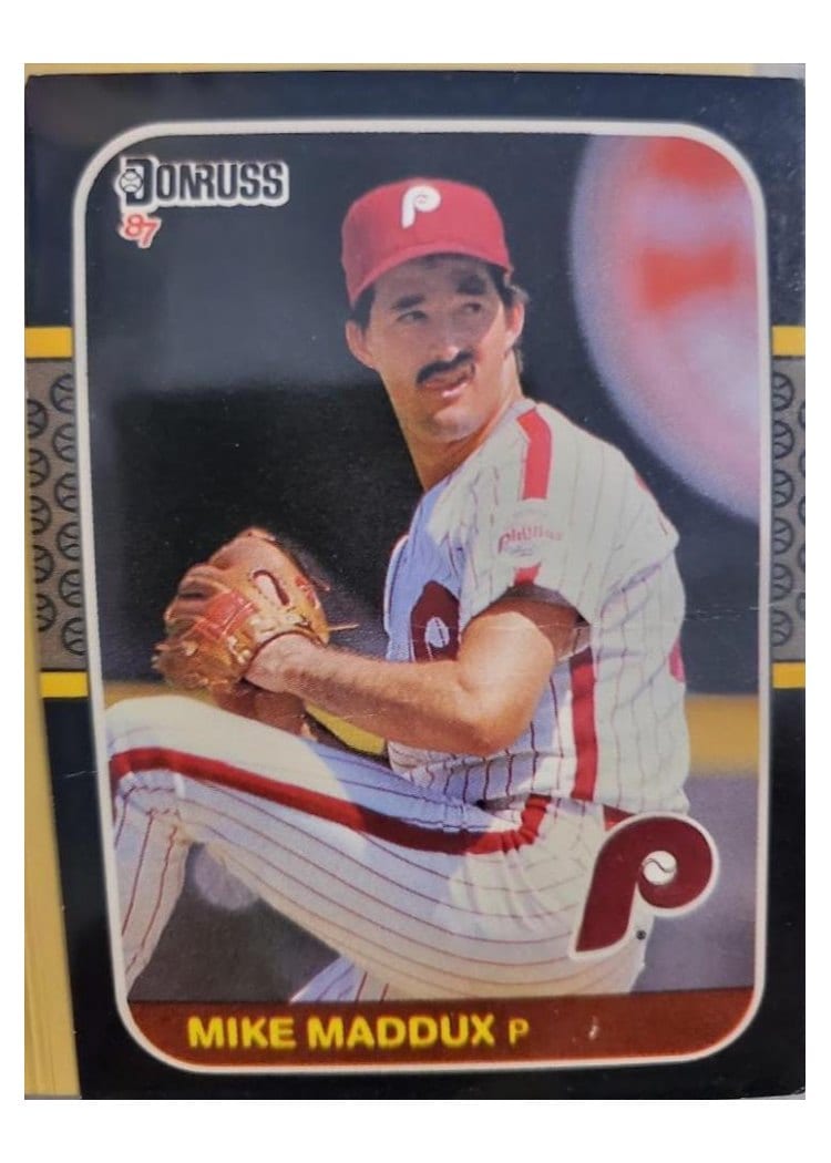 1987 Donruss Mike Maddux #535 card
