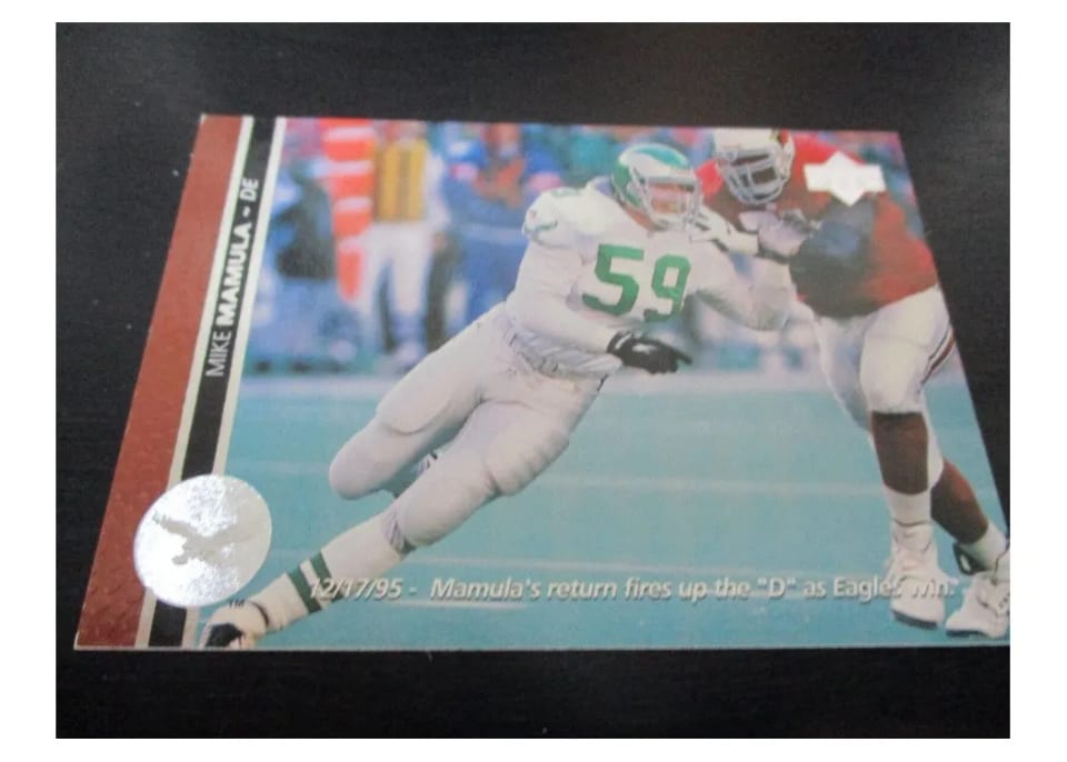 1996 Upper Deck Mike Mamula #143 card
