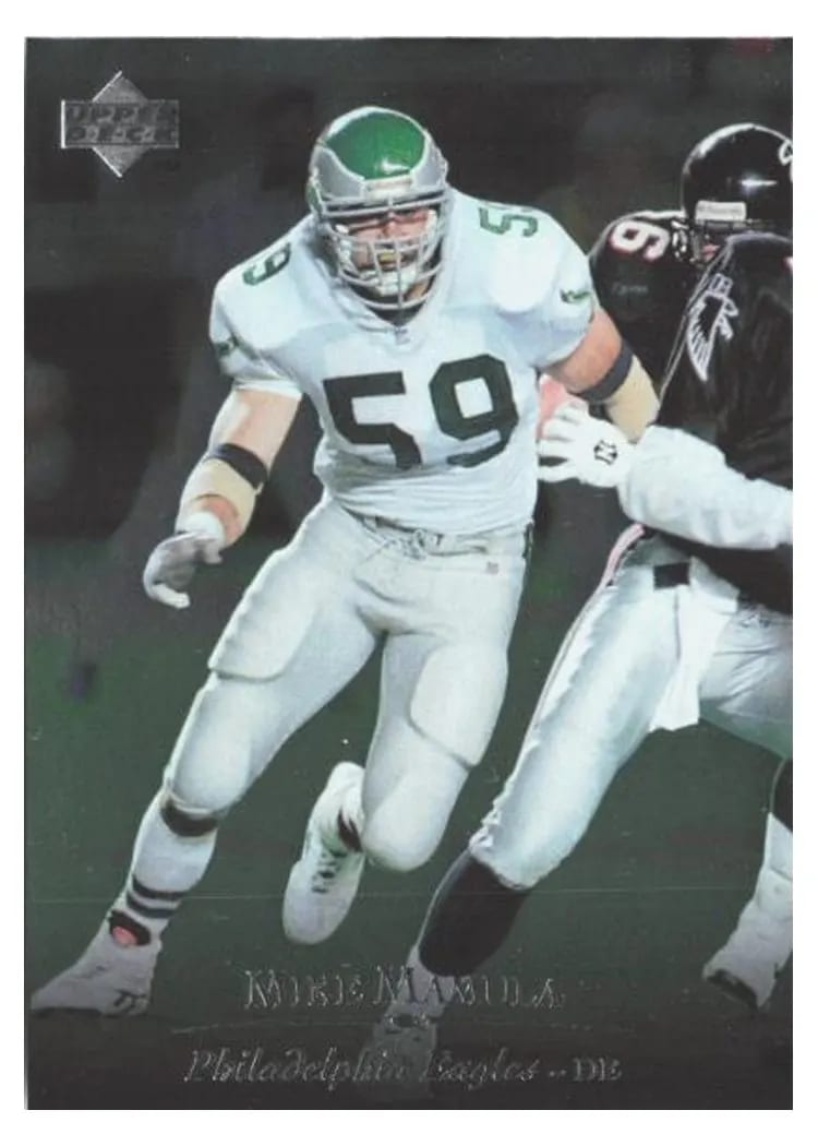 1996 Upper Deck Silver Mike Mamula #23 card