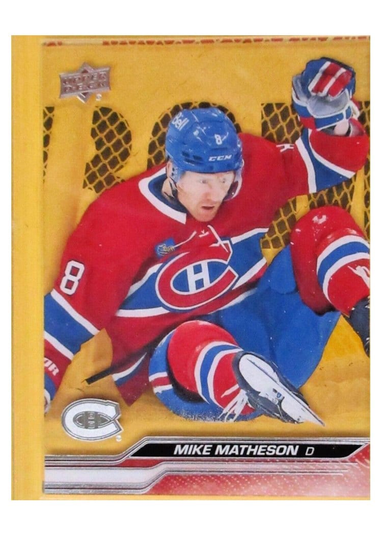 2023-24 Upper Deck Base Set Mike Matheson #344 card