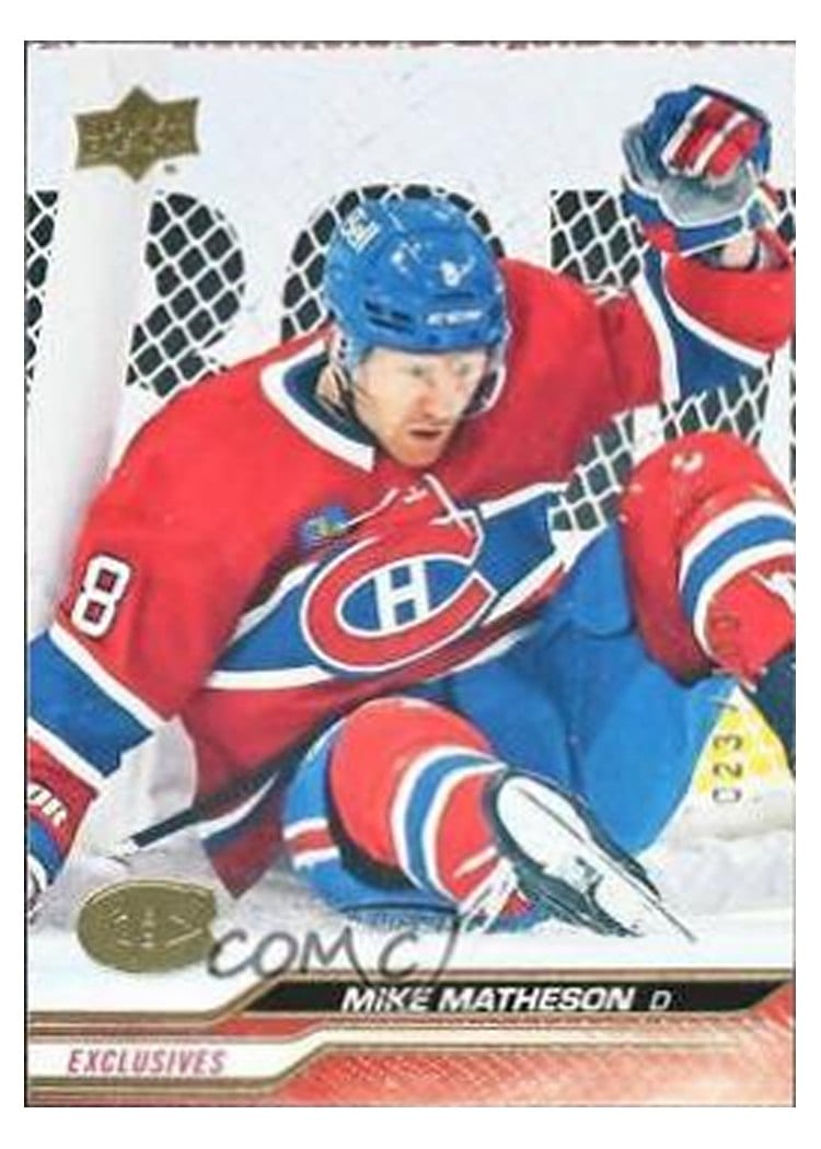 2023-24 Upper Deck Base Set Mike Matheson #344 card