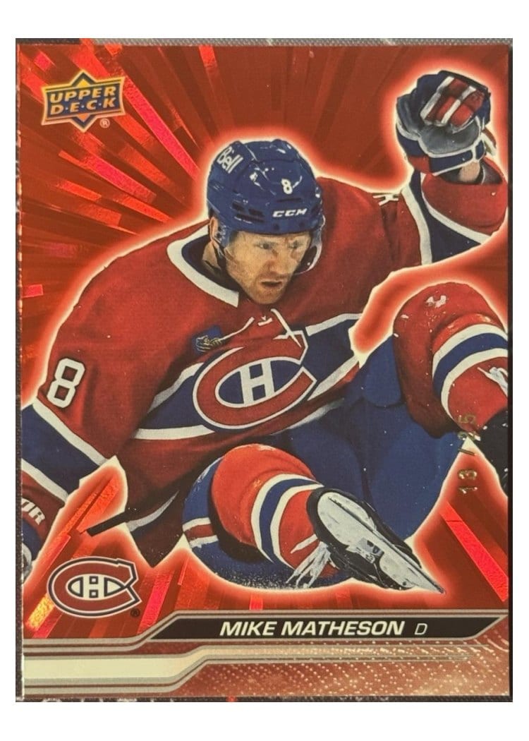2023-24 Upper Deck Base Set Mike Matheson #344 card