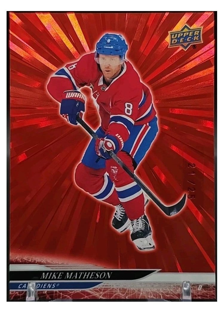 2024-25 Upper Deck Base Set Mike Matheson #570 card