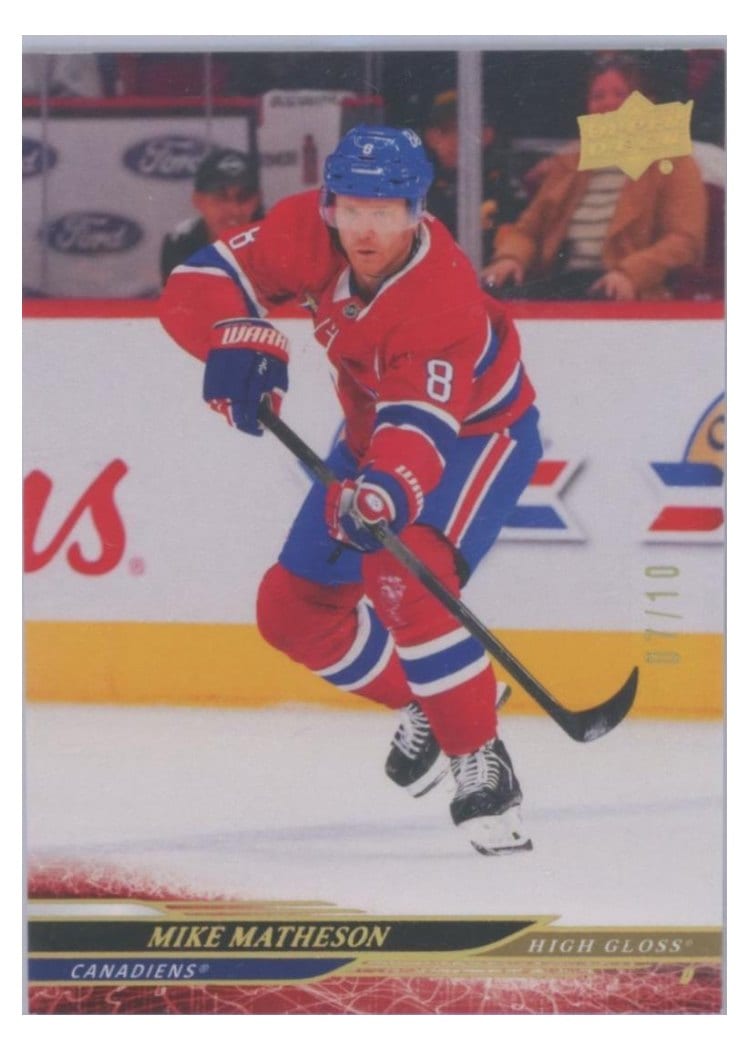 2024-25 Upper Deck Base Set Mike Matheson #570 card