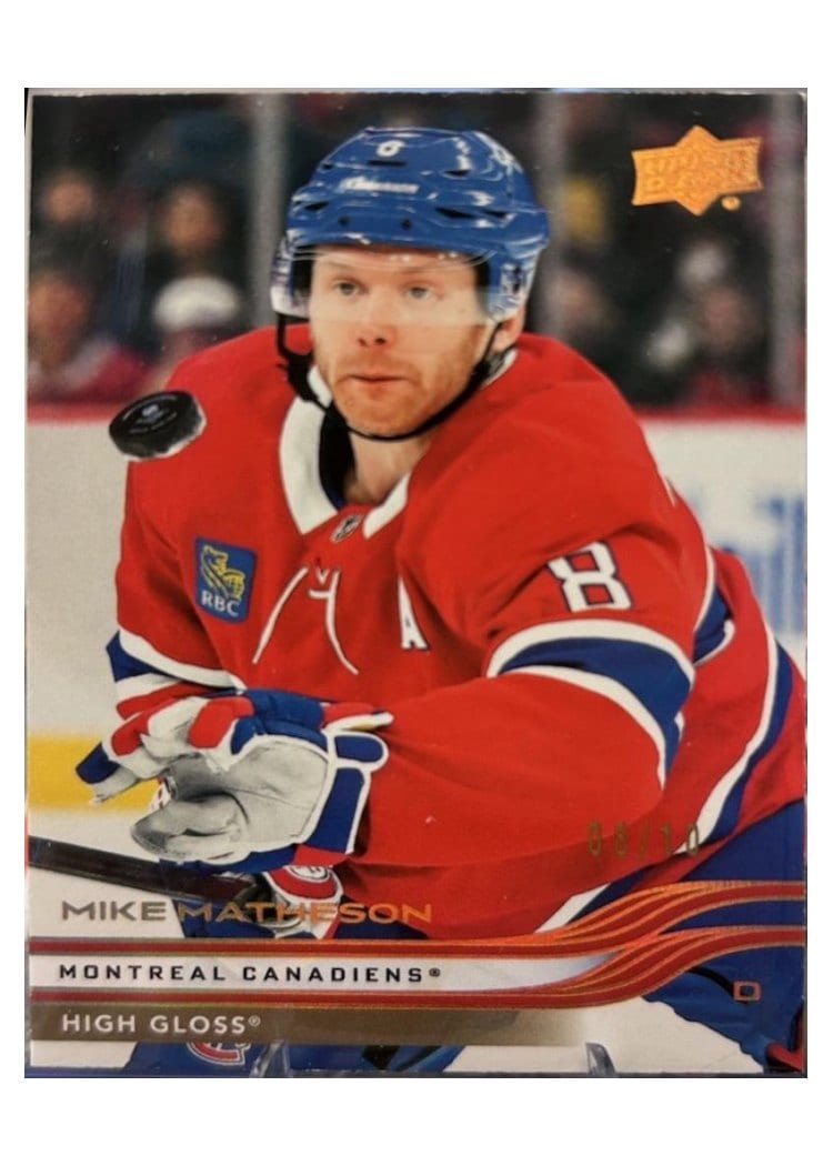 2025-26 Upper Deck Base Set Mike Matheson #88 card