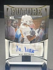 2024 Panini Luminance Future Signatures NIL Mike Matthews #FSN-MMS card