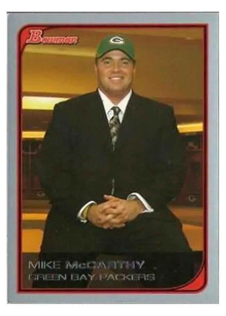 2006 Bowman Mike McCarthy #27 card