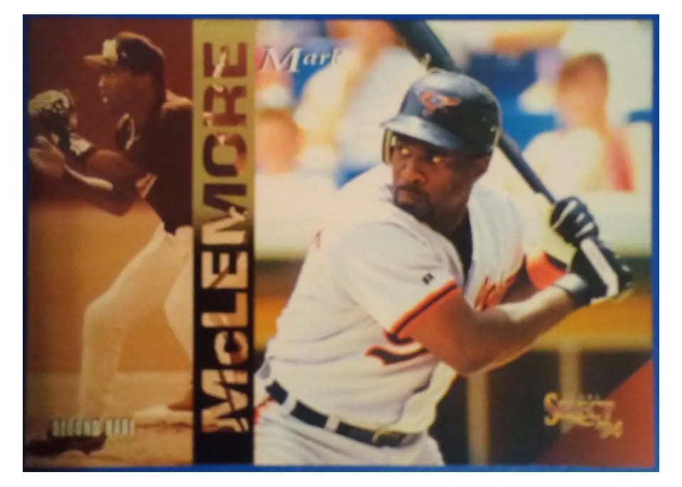 1994 Select Mike McLemore #80 card