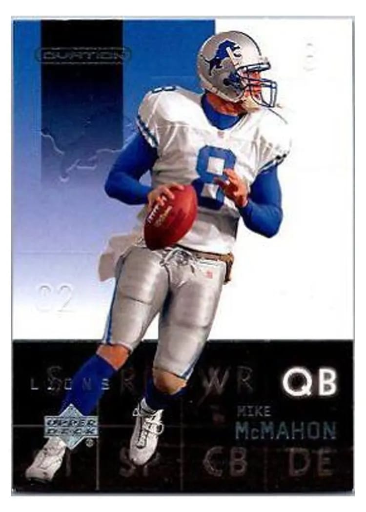 2002 Upper Deck Ovation Mike McMahon #28 card
