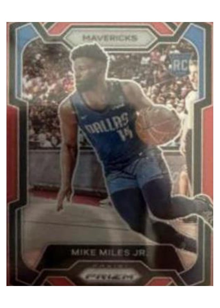2023-24 Panini Prizm Base Set Mike Miles Jr. Red #295 card