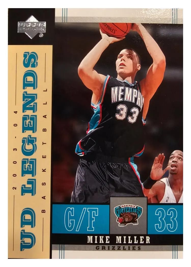 2003 Upper Deck Legends Mike Miller #41 card