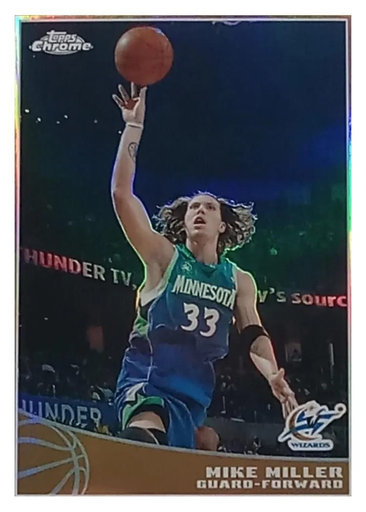 2009 Topps Chrome Mike Miller #58 card